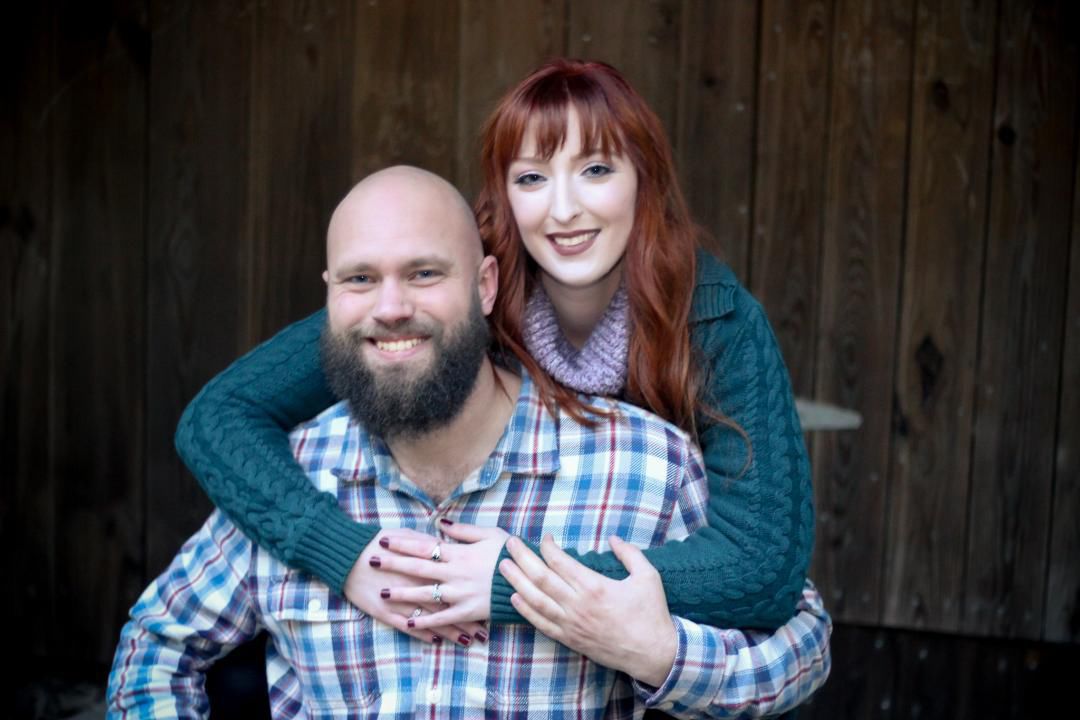 Deanna and Brian are happily engaged